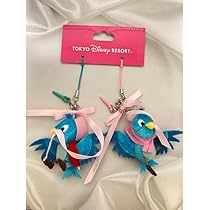 ディズニーランド　シンデレラ　青い鳥　ペアストラップ　ディズニーリゾート ♡希少新品♡ ディズニーリゾート シンデレラ 青い鳥 ストラップ